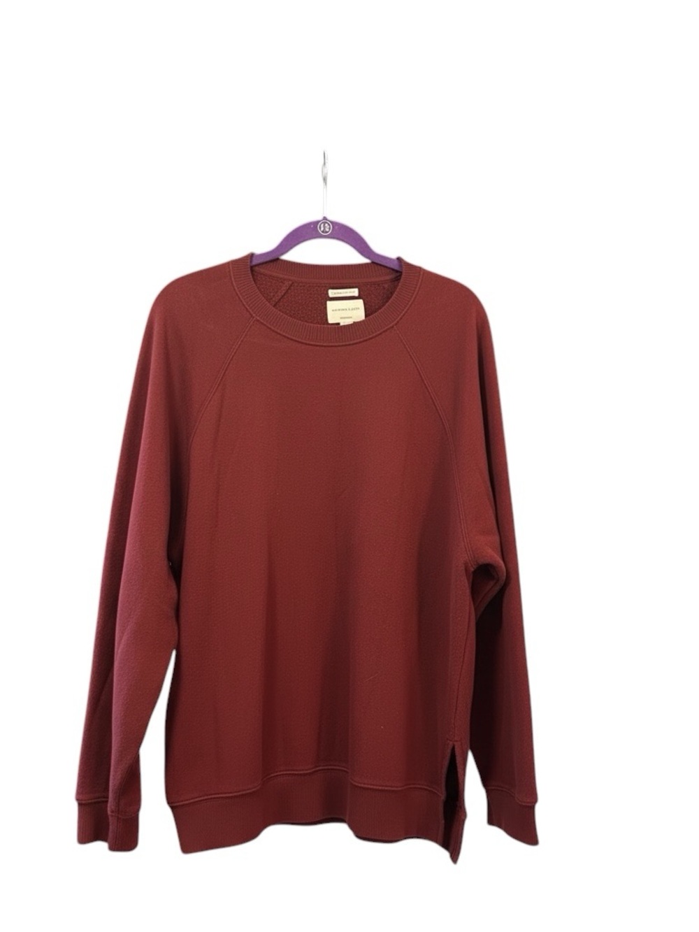 American Eagle Outfitters Maroon Crewneck Sweatshirt